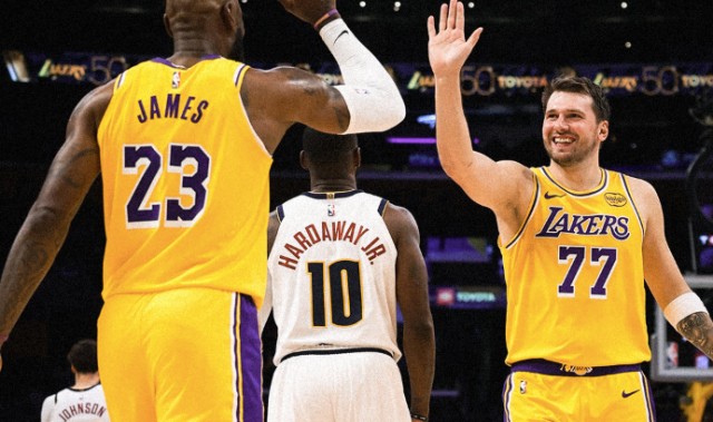 开云在线-拒绝17分大逆转！东契奇拯救湖人！全场狂欢庆祝，里夫斯神操作